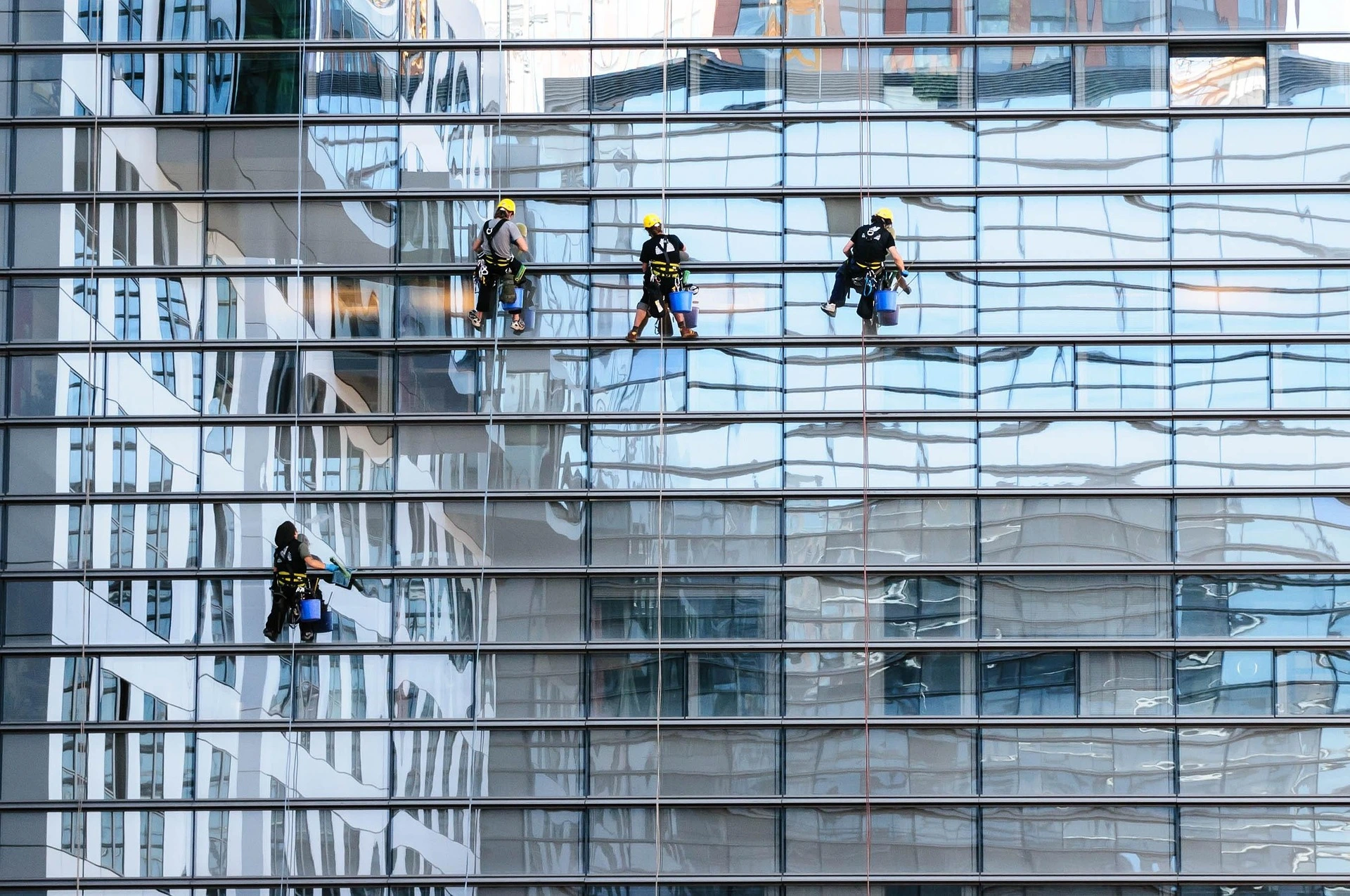 Facade cleaning Dubai — Spring Blue building exterior services