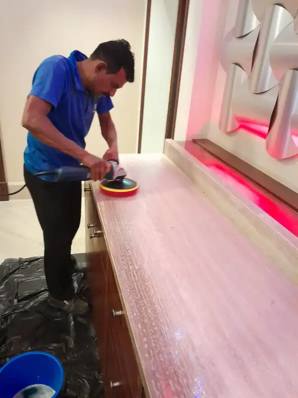 Spring Blue Cleaning Team Work Dubai