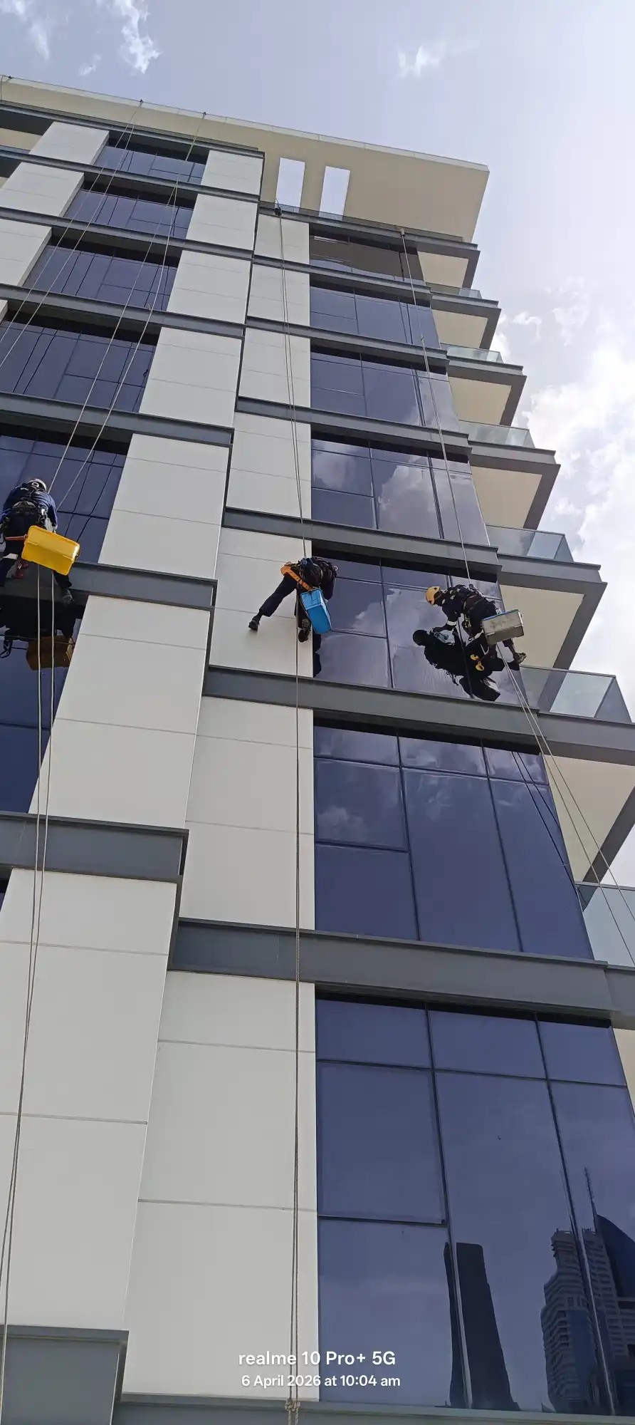 Spring Blue Cleaning Team Work Dubai Professional Services